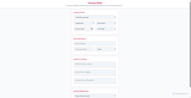 Security scan screenshot of https://form-alfaeyza-l8itbekjv6.edgeone.app/
