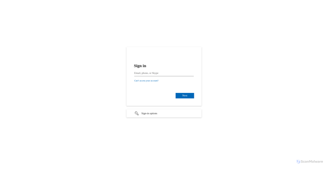 Security scan screenshot of https://fortna.sharepoint.com