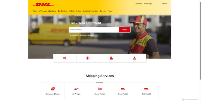 Security scan screenshot of https://t.co/pOQfrCIadl