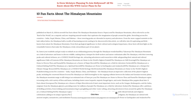 Security scan screenshot of https://concerttradehugo-lqfjp8kzq6.edgeone.app/20568-10-fun-facts-about-the-himalayan-mountains.html