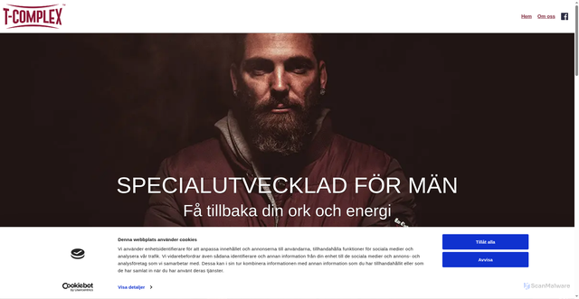 Security scan screenshot of https://rabatt.tcomplex.se/
