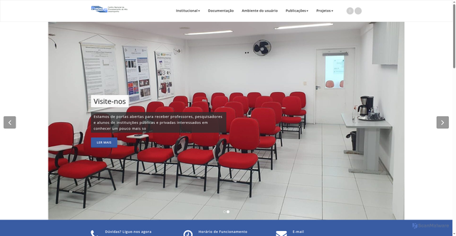 Security scan screenshot of https://cenapad.ufc.br