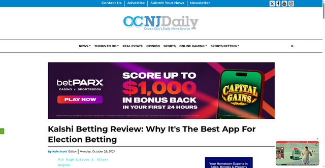 Security scan screenshot of https://ocnjdaily.com/news/2024/oct/28/kalshi-betting-app-review-october-2024/