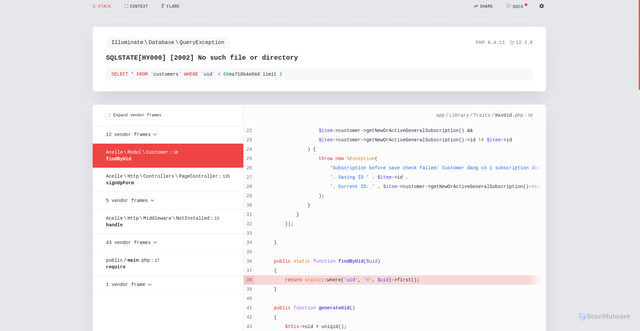 Security scan screenshot of https://test2.mewayz.com/lists/68ea776731c7a/68ea718b4e04d/sign-up