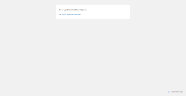 Security scan screenshot of https://tryggarehem.se