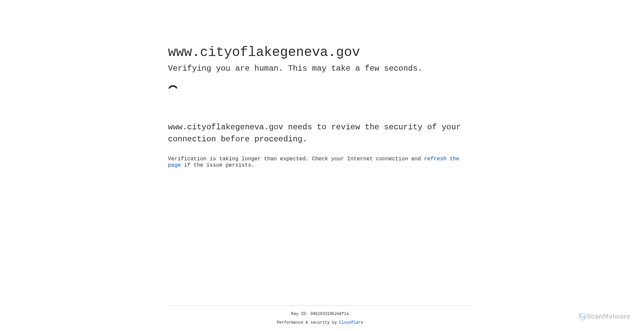 Security scan screenshot of https://www.cityoflakegeneva.gov/