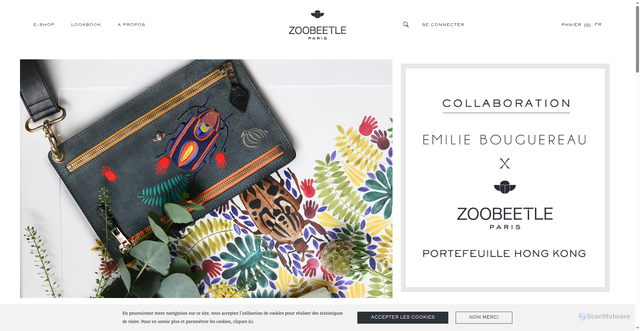 Security scan screenshot of https://zoobeetle.com