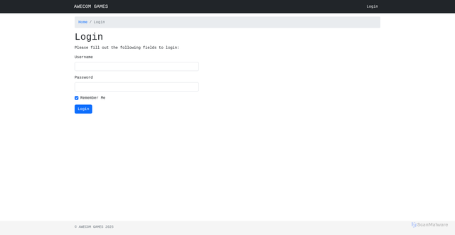 Security scan screenshot of https://awecom.ru