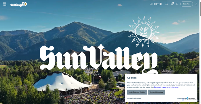 Security scan screenshot of https://www.sunvalley.com