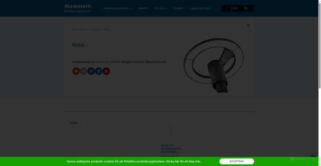 Security scan screenshot of https://kreis.nu