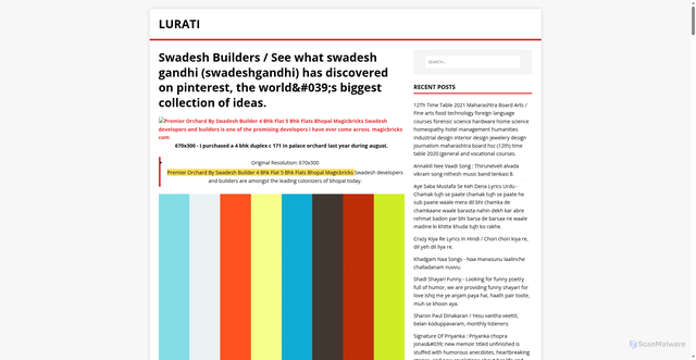 Security scan screenshot of https://tiraluse.pages.dev/post/swadesh-builders/