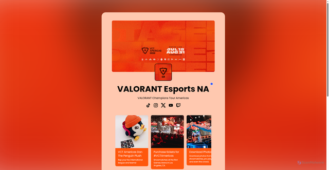Security scan screenshot of https://valesportsna.riotgames.com/