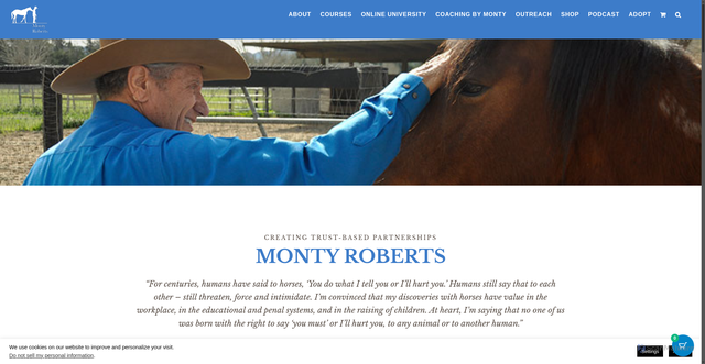 Security scan screenshot of https://montyroberts.com/