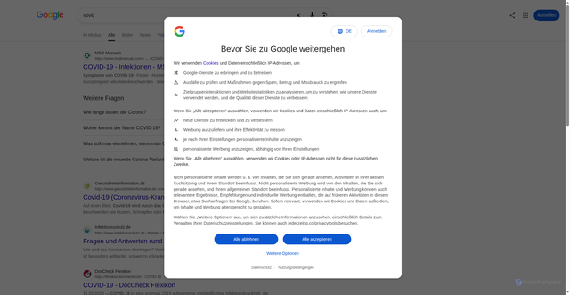 Security scan screenshot of https://ausff.web.app/