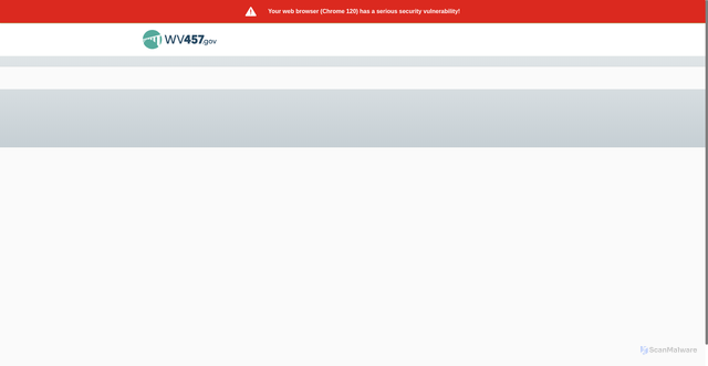 Security scan screenshot of https://wv457.empower-retirement.com/participant/#/login?accu=WVirginiaWR