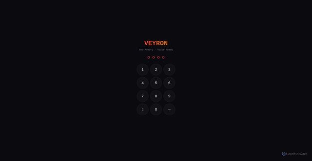 Security scan screenshot of https://newveyron-ikvxxy6bgv.edgeone.app/