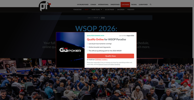 Security scan screenshot of https://pokerfuse.com/live-poker/wsop/wsop-2026/