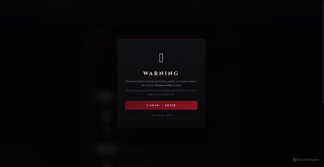 Security scan screenshot of https://gore.best/ranking?type=videos&period=all_time&sort=likes&limit=25