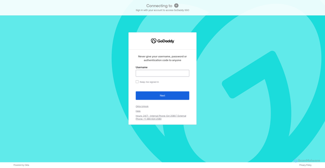 Security scan screenshot of https://bpp.godaddy.com