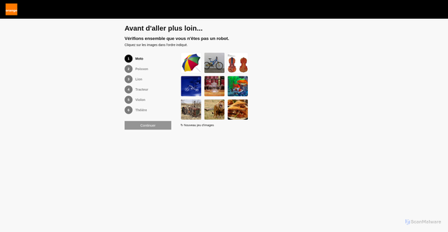 Security scan screenshot of https://orange-1.vercel.app/