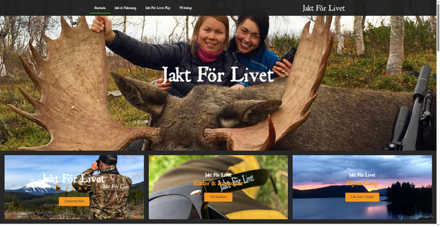 Security scan screenshot of https://jaktforlivet.se