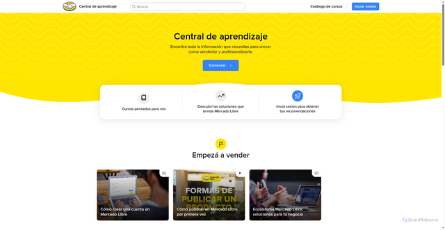 Security scan screenshot of https://mercadoshops.com.ar