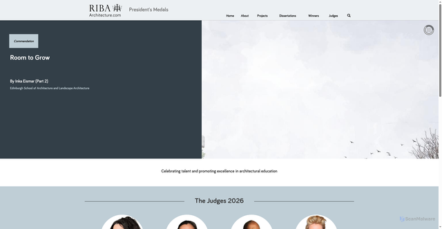 Security scan screenshot of https://presidentsmedals.com