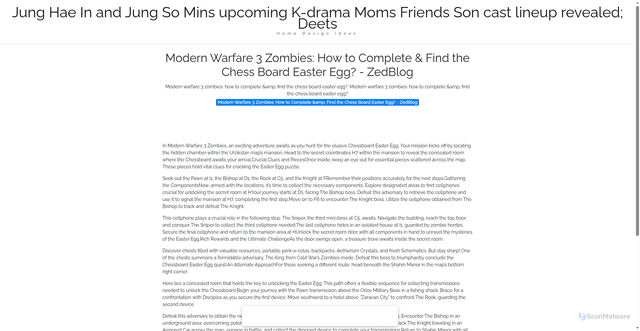 Security scan screenshot of https://corpheanhugo-aefuv90cq7.edgeone.app/306-modern-warfare-3-zombies-how-to-complete-find-the-chess-board-easter-egg-zedblog.html