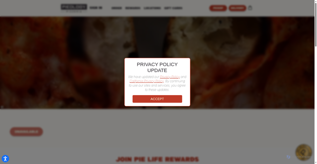 Security scan screenshot of https://pieology.com/pizza-near-me/