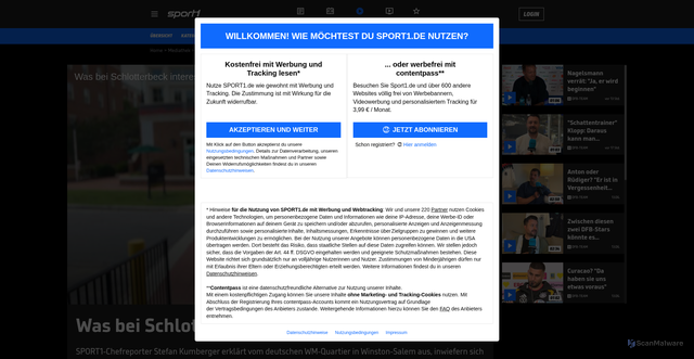 Security scan screenshot of https://www.sport1.de/tv-video/video/was-bei-schlotterbeck-interessant-ist__89A13479-C157-49D5-A185-B031A5D1CE5C