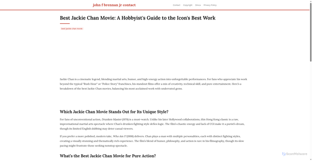 Security scan screenshot of https://aksarasantaisphere-dpc9bj3xyvxw.edgeone.app/best-jackie-chan-movie.html