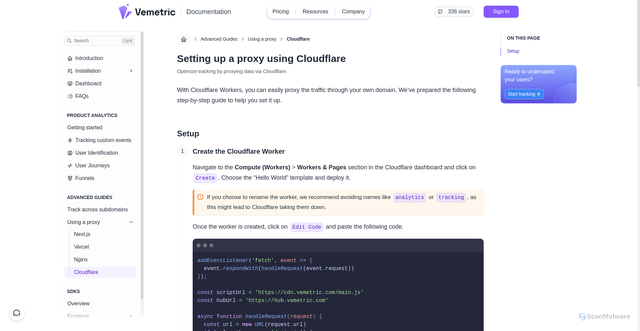 Security scan screenshot of https://website-eem.pages.dev/docs/advanced-guides/using-a-proxy/cloudflare