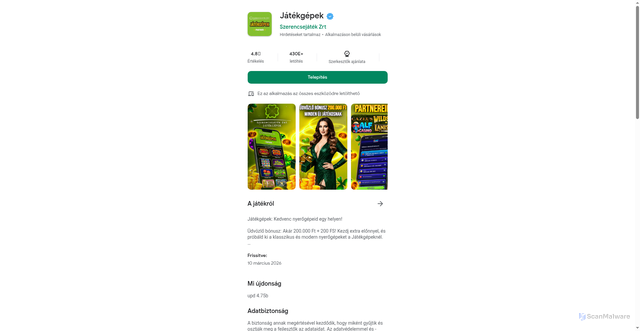 Security scan screenshot of http://testpolar.shop/