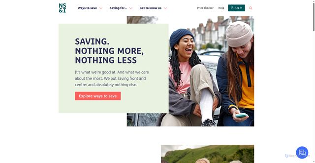 Security scan screenshot of https://www.nsandi.com/