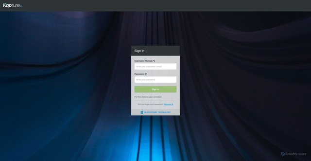 Security scan screenshot of https://api.kapture.io