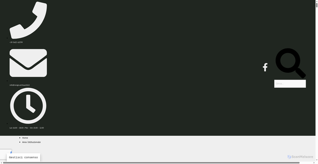 Security scan screenshot of https://www.ordinearchitetti.ro.it/