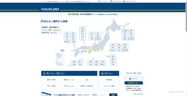 Security scan screenshot of https://housedo.com