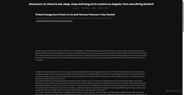 Security scan screenshot of https://ruangcreativehouse-dpo742oc6c29.edgeone.app/15-most-dangerous-prisons-in-us-and-famous-prisoners-they-hosted.html