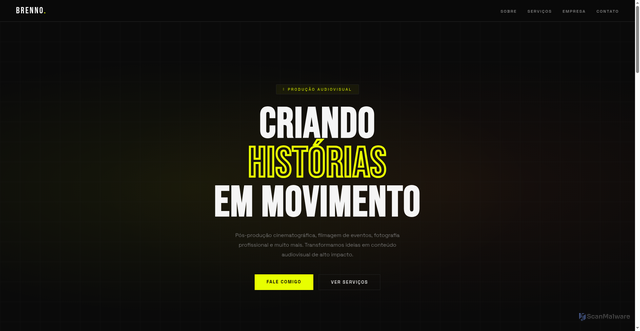 Security scan screenshot of https://brennolucas.com/