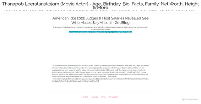 Security scan screenshot of https://nusaglobalmedia-dpsuywzva9wq.edgeone.app/american-idol-2022-judges-host-salaries-revealed-see-who-makes-25-million-zedblog.html