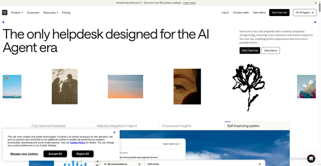 Security scan screenshot of https://www.intercom.com/intercom-link?company=MR.PARKIT&amp
