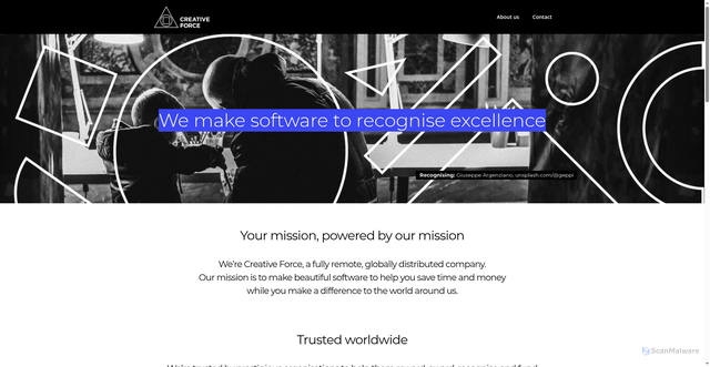 Security scan screenshot of https://cr4ce.com