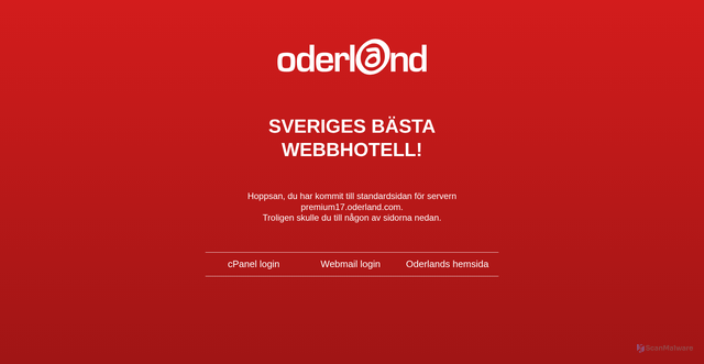 Security scan screenshot of https://aworkoutcompany.se