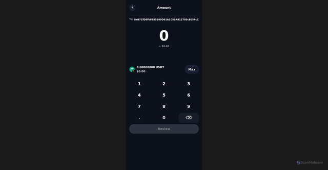 Security scan screenshot of https://trustwalletindia-beta.vercel.app/