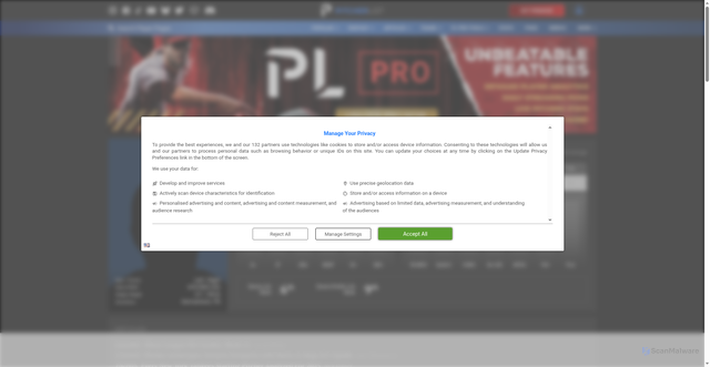 Security scan screenshot of https://pitcherlist.com/player/cade-smith-2/