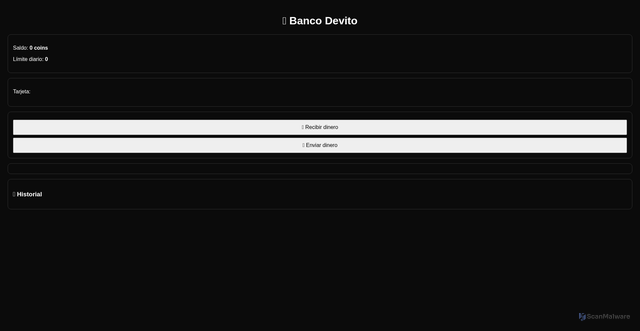 Security scan screenshot of https://firm-pink-hqbkjzmec2-5415mh2q9d.edgeone.app/banco-mobile.html