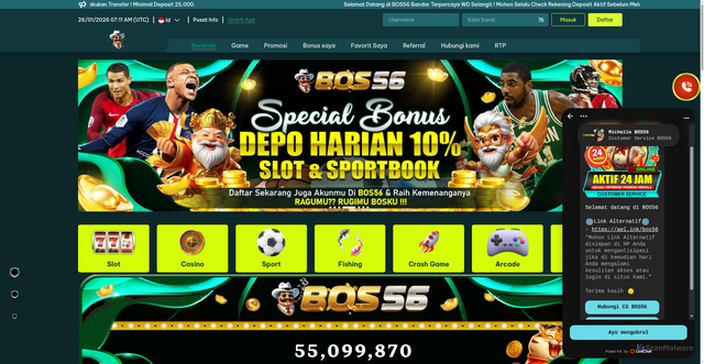 Security scan screenshot of http://bos56-fit.pages.dev/