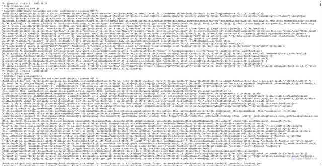 Security scan screenshot of https://turko-club-tv.online/engine/classes/min/index.php?f=engine/classes/js/jqueryui.js,engine/classes/js/dle_js.js,engine/classes/masha/masha.js,engine/skins/codemirror/js/code.js,engine/editor/jscripts/froala/editor.js,engine/editor/jscripts/froala/languages/ru.js&v=be9c0