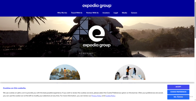 Security scan screenshot of https://go2.expediagroup.com