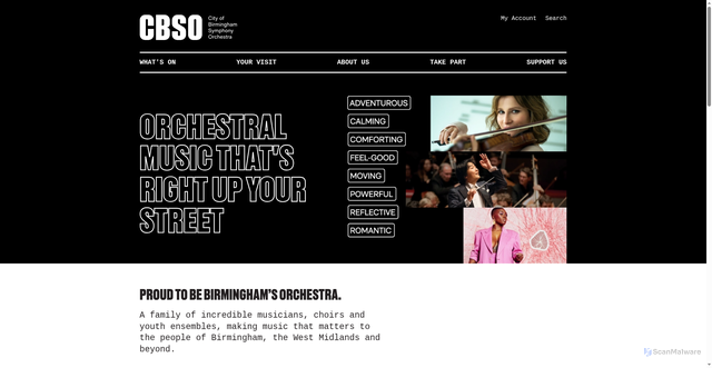 Security scan screenshot of https://cbso.co.uk/